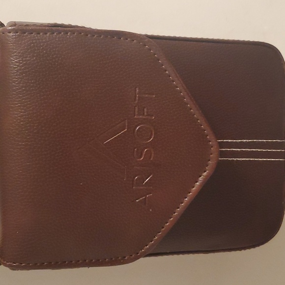 NWT-  Pramadda, Vegan leather,  unisex, body sling bag - Picture 3 of 16